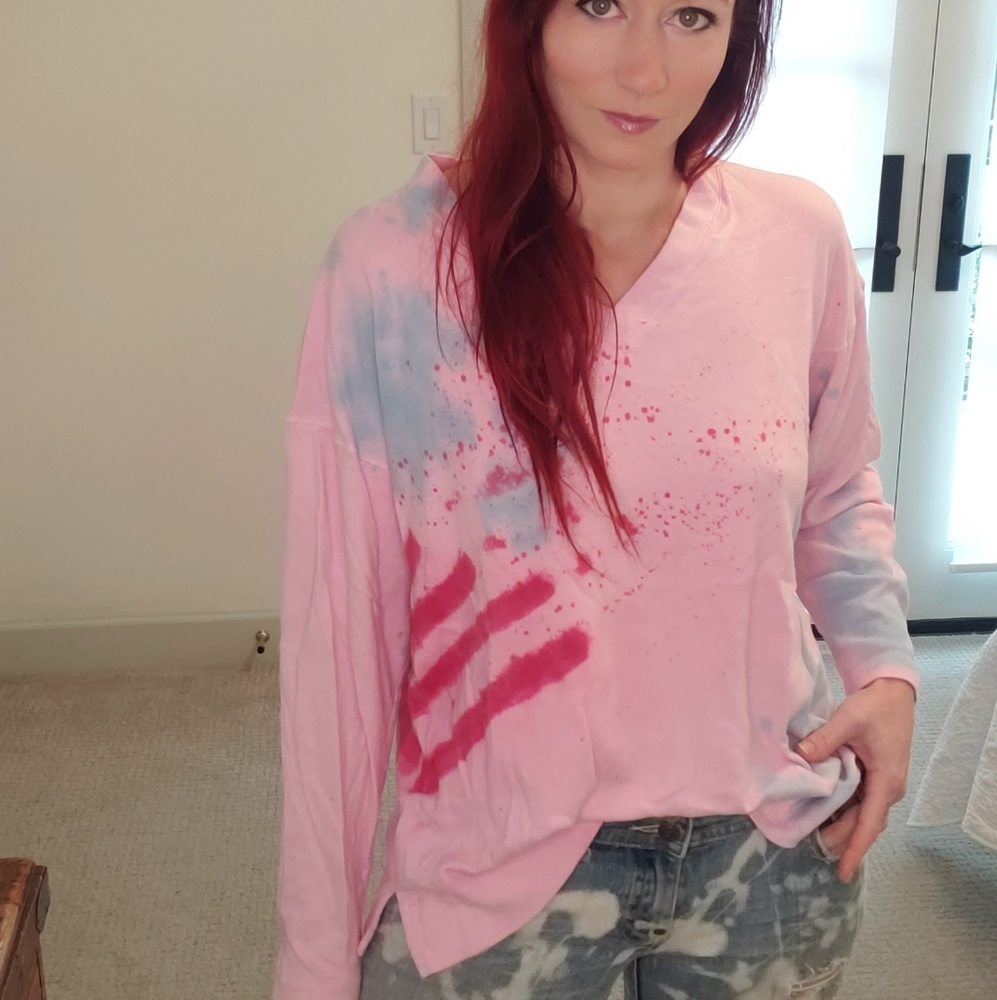 Bubblegum Pink sweatshirt
